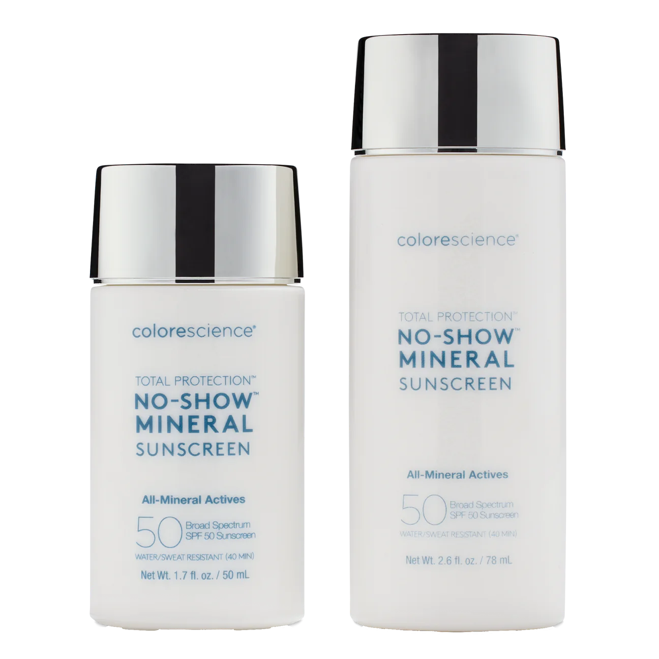 COMPLETELY SHEER, WHITE CAST-FREE SPF Total Protection™ No-Show™ Mineral Sunscreen SPF 50