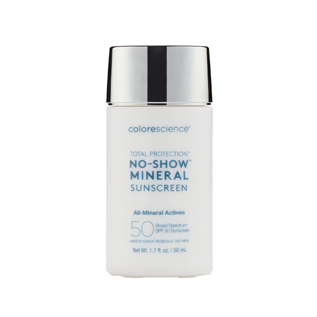 COMPLETELY SHEER, WHITE CAST-FREE SPF Total Protection™ No-Show™ Mineral Sunscreen SPF 50